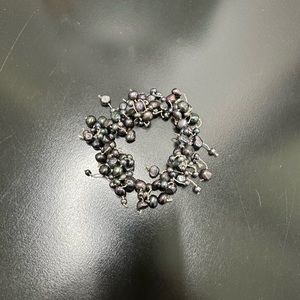 Faux Silver Beaded Bracelet